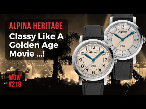 Alpina Heritage Automatic Announced! 20s, 30s, 40s in One Watch // Watch of the Week. Review 219