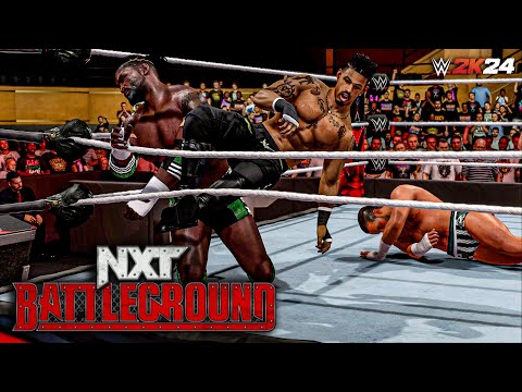 Oba Femi vs Wes Lee vs Joe Coffey | NXT North American Championship | NXT Battleground