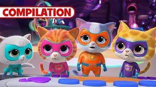 Super Moments from SuperKitties! 🐱💥 | 41 Minute Compilation | SuperKitties | @disneyjr​