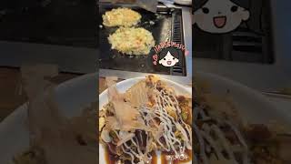 Let's eat "Japanese Pancake" Okonomiyaki 😋🙏