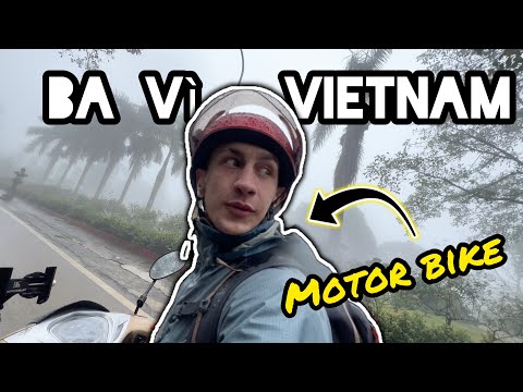 I Drove a Motor Bike in Vietnam (Visiting Ba Vì National Park)