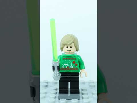 Luke Skywalker Ugly Sweater Minifigure from LEGO Star Wars 2024 Advent Calendar (75395) #lego