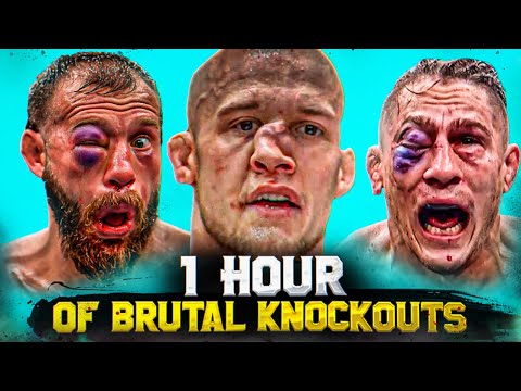 1 Hour Of Brutal Knockouts - Bare Knuckle, MMA, Boxing & Kickboxing