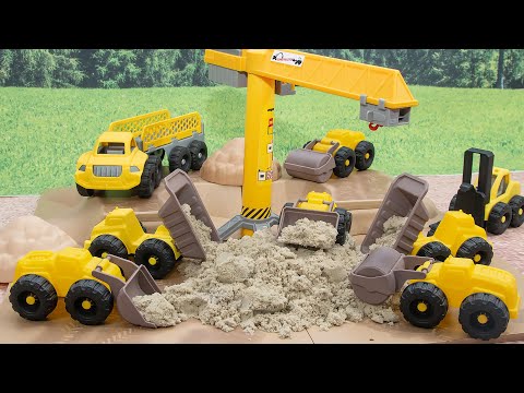 Let's compare the heavy equipment cars in the construction site - Nursery Rhymes & Kids Songs