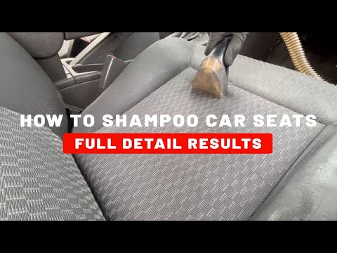 How to Shampoo Car Seat Effectively with the Bissell Spot Clean Pro Extractor!