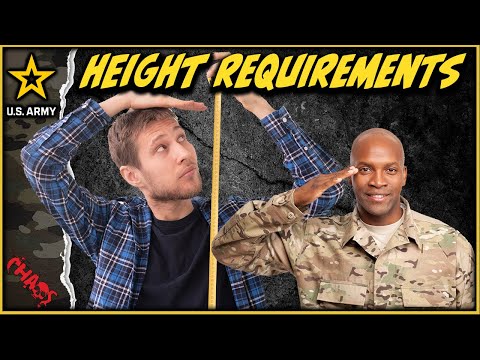 Are you too short or too tall for the Army?