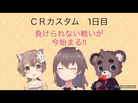 【CRcup/切り抜き】PP勝チームの１日目