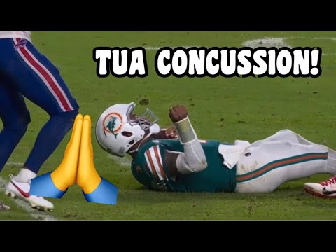 Tua Tagovailoa INJURY Vs Bills 😳🙏 Bills Vs Dolphins 2024 highlights