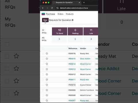 How to Manage Purchase Order Approval Process in Odoo