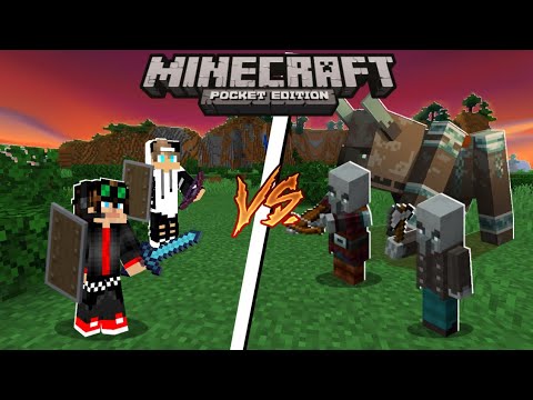 ATAQUE PILLAGER!! - MINECRAFT SURVIVAL 1.19 #19 ( MINECRAFT BEDROCK )