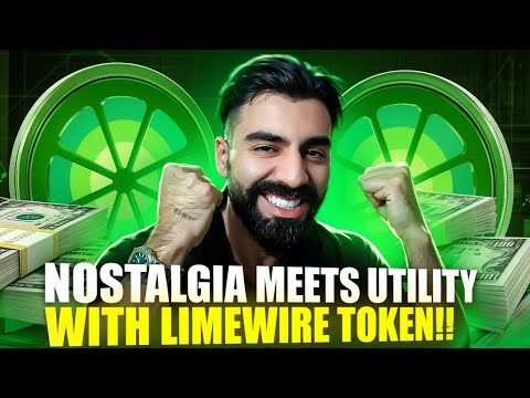 LIMEWIRE THE 2000s NOSTALGIA IS BACK AND NOW WITH UTILITY THROUGH LIMEWIRE TOKEN!!