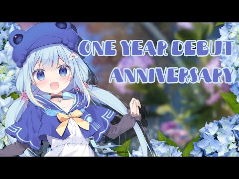 【1 YEAR ANNIVERSARY!】 #HoppyAnniversary2024 🌦️🐸 Here's to many more! 【Ami Amami | 雨海あみ】