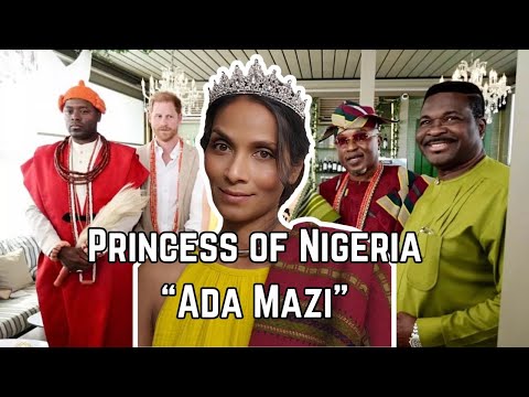 From Hollywood Actress to Nigerian Princess #meghanmarkle #nigeria #harryandmeghan #duchessofsussex