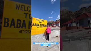 Baba Mandir temple at 12,651 feet in Sikkim #sikkimtour#gangtok#babamandir