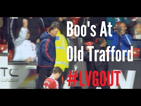 Boo's at Old Trafford vs Southampton