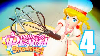 Princess Peach Showtime Gameplay Part 4 - Welcome To The Festival Of Sweets - 1F (100% Walkthrough)