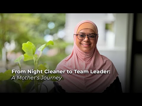 From Night Cleaner to Team Leader: A Mother's Journey