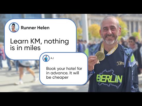 BMW Berlin Marathon Tips and Tricks