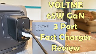 VOLTME 65W GaN 3 Port Fast Charger Review