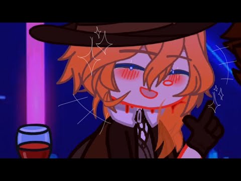 "Alcohol is cool,"//Bungou Stray Dogs//Chuuya Nakahara Angst(?)