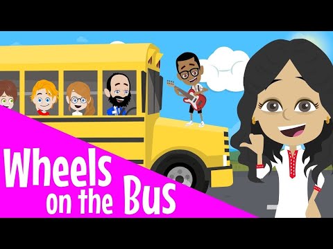 Crazy Animated Wheels On The Bus | Hilarious Nursery Rhyme For Kids!