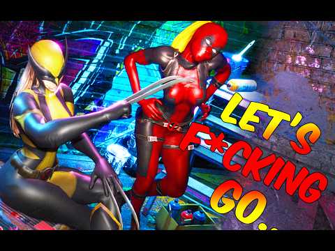 Who's the Strongest ??? Lady Deadpool VS Lady Wolverine