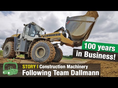 Construction: Dallmann Straßen- und Tiefbau | Part 1| Construction Machinery | Excavators | Dozer