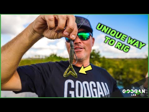 UNIQUE WAY TO RIG the Googan LOVE GRUB! ( Bass Fishing Tips )