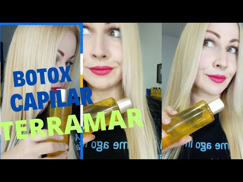 BOTOX capilar  TERRAMAR Mascarilla intensiva Reparadora del cabello #terramar #oleo #parati