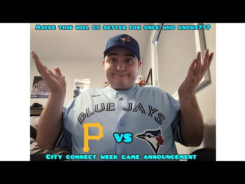 We will see how this goes UPCOMING GAME ANNOUNCEMENT Blue Jays Vs Pirates  MUST WATCH!!!