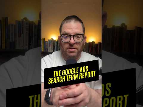 Google Search Term Report - whether to find it #googleads #searchterms