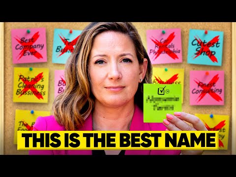 Choosing The PERFECT Company Name And Trademark For Your Business