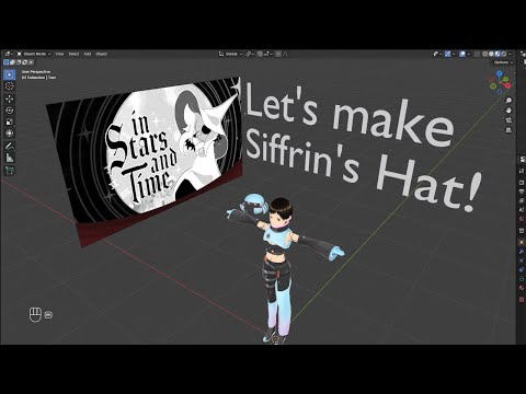 【3D MODELLING】 Making Siffrin's Hat in Blender!