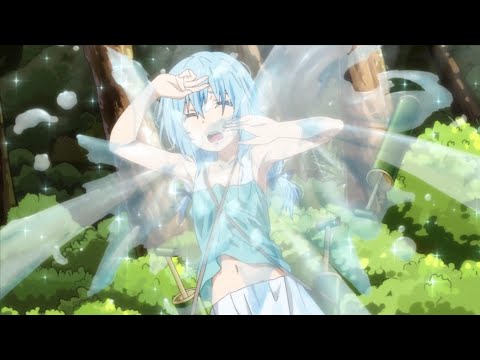 Rimuru water fight | Anime funny moment