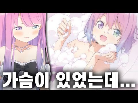 가슴골이 지워져 억울한 루나【홀로라이브,히메모리 루나】