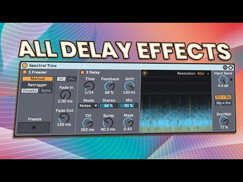 EVERY Ableton Delay Effect Explained