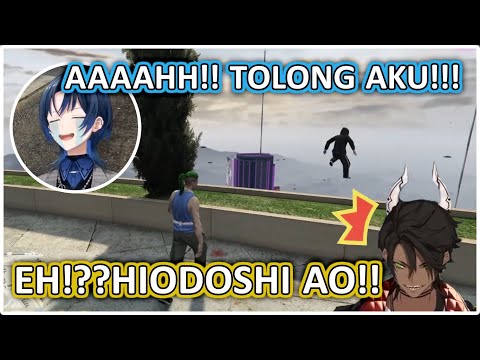 [VCRGTA3] Top Aktris "KOMEDIAN" AO-KUN, Tak Sengaja Terjun Bebas Di Hadapan OGA | (Hololive Clips)