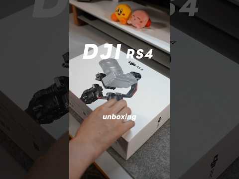 【DJI RS4】このジンバルが凄過ぎた...#dji #RS4 #unboxing #ジンバル #ガジェット #カメラ