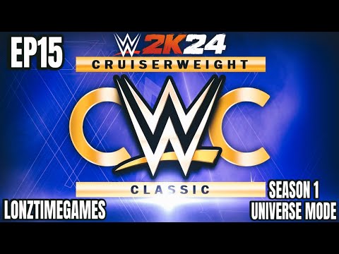 Cruiserweight Classic Week 2 |WWE2K24 Universe mode -season 1 EP15