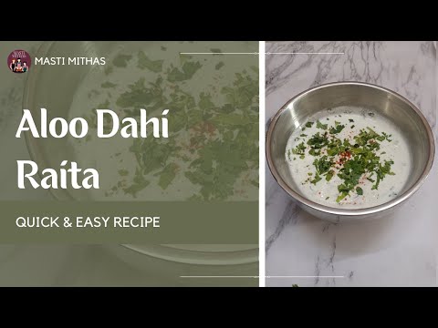 Aloo Dahi Raita