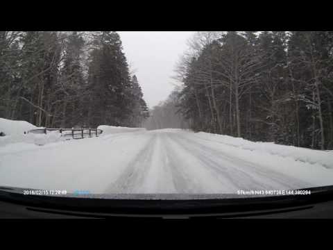 雪地車速