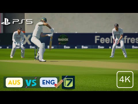 [PS5️⃣]🏏It sounded good !!!🔹🇦🇺 Aus Vs Eng🔹#Cricket 24🔹4k🔹#Gameplay🔹60FPS🔹Test