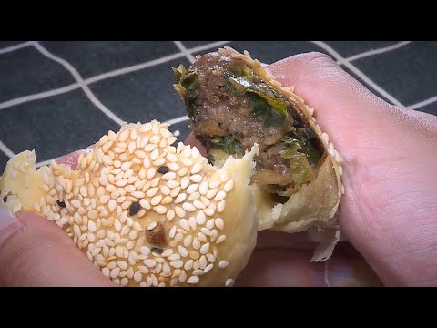 宜蘭鐵道邊隱藏版排隊胡椒餅 - 台灣美食│Pepper Cake│Hu Jiao Bing - Taiwanese Food