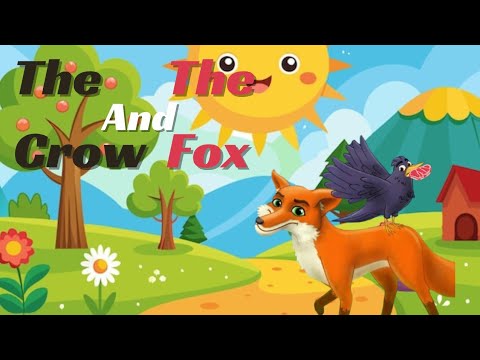 The Fox🦊 And The Crow🦅 @reebcreations💞  #cartoon #bedtimestories#trending #viralvideo #yt #animals