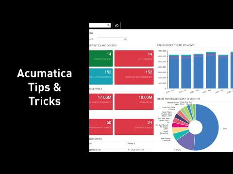 Tips and Tricks for Acumatica Users