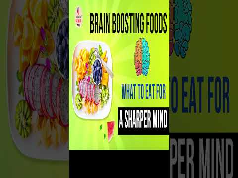 Brain Boosting Foods #BrainHealth #FoodForThought #MindFuel #CognitiveHealth #HealthyBrain #booster