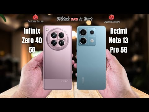 Infinix Zero 40 5G vs Redmi Note 13 Pro  Full comparison ⚡Which one is Best