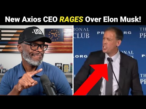 Axios CEO RAGES Over Elon Musk Saying WE Are The New Media!