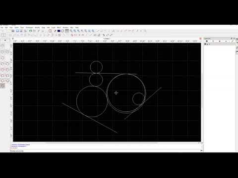 QCAD - Circle Tool