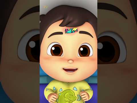 Boo Boo Song #shorts  #trending #viral #popular #ytshorts #youtubekids #cartoon #rhymes